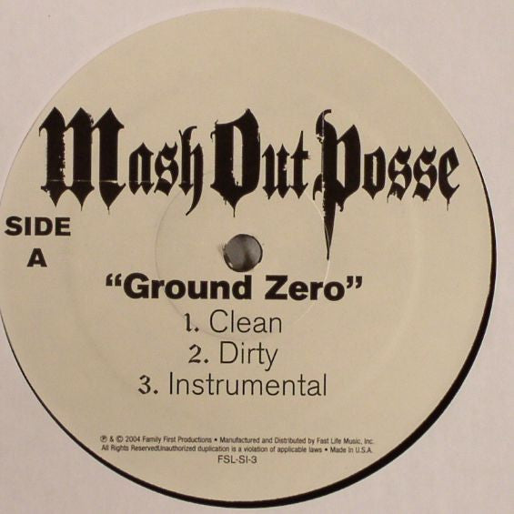 M.O.P. : Ground Zero (12")