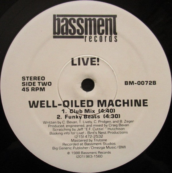 Live! : Give It Here (12")