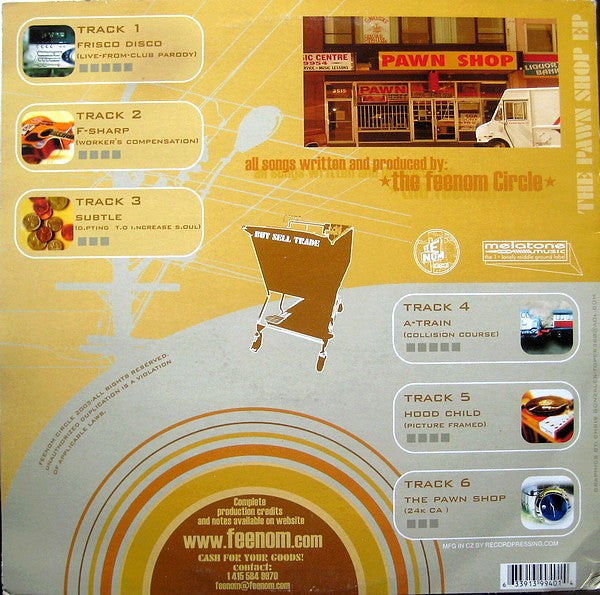 Feenom Circle : The Pawn Shop EP (12", EP)