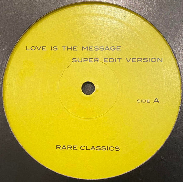 MFSB, Dan Hartman : Love Is The Message / Relight My Fire (12", Comp, Unofficial)