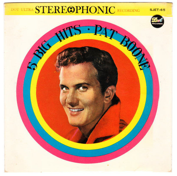 Pat Boone : 5 Big Hits Vol.2 (7", EP)