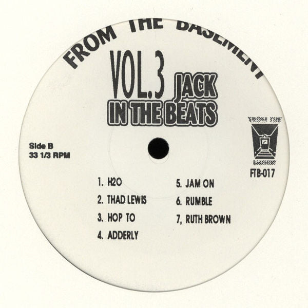 Unknown Artist : Jack In The Beats - Volume 3 (LP)