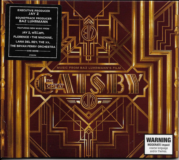 Various : Music From Baz Luhrmann's Film The Great Gatsby (CD, Comp, Gat)