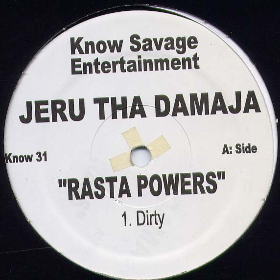 Jeru The Damaja : Rasta Powers (12")