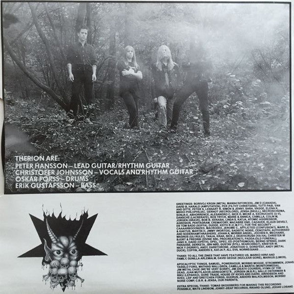 Therion : Of Darkness.... (LP, Album)