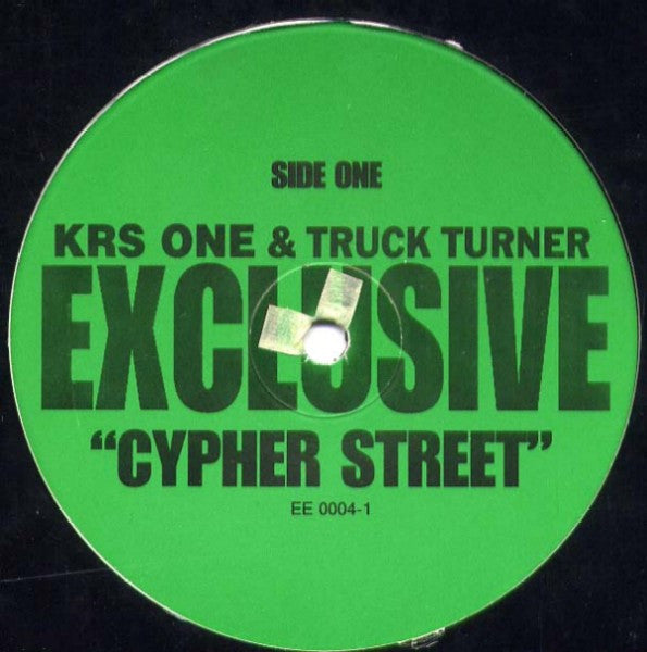 KRS-One / Truck Turner : Cypher Street / Canibitch (12", Unofficial)