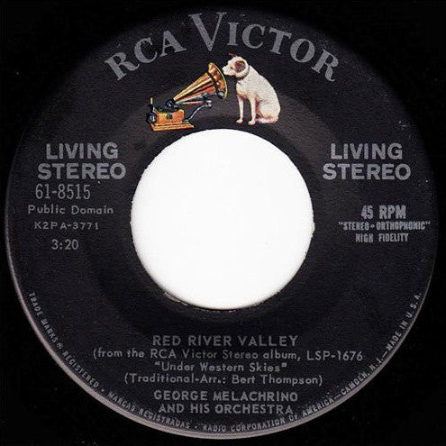 The Melachrino Orchestra : Riders In The Sky / Red River Valley (7", Single)