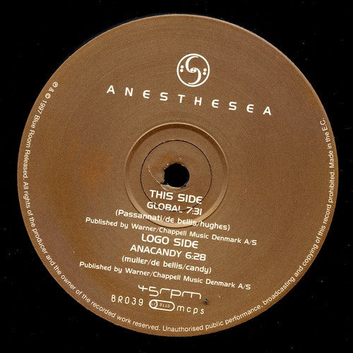 Anesthesia : Global / Anacandy (12")