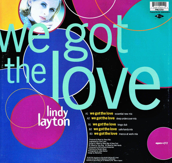 Lindy Layton : We Got The Love (The '93 Remixes) (12", Single)