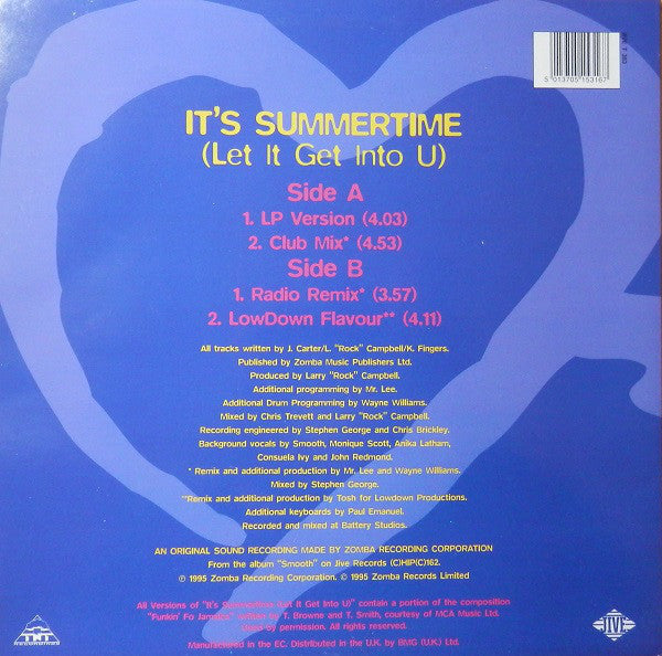Smooth (4) : It's Summertime (12")