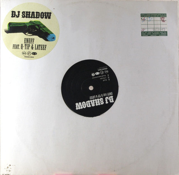 DJ Shadow : Enuff (12", Single, Promo)