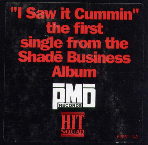 PMD : I Saw It Cummin' (12", Single, Promo)