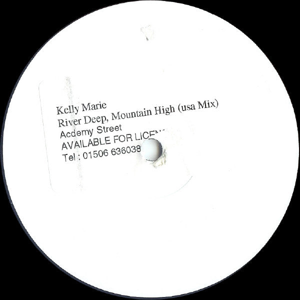 Kelly Marie : River Deep, Mountain High (USA Mix) (12", Promo, W/Lbl)