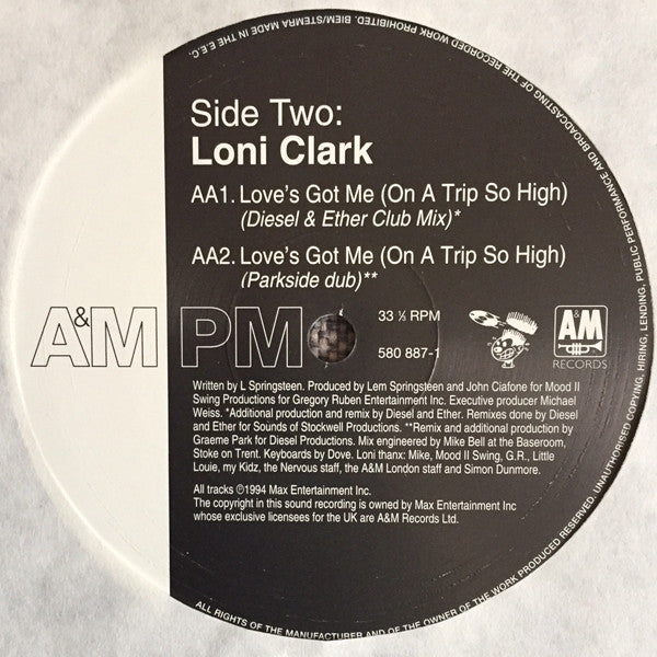 Loni Clark : Love's Got Me (On A Trip So High) (12")