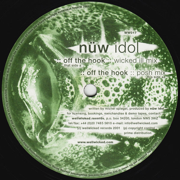 Nüw Idol : Off The Hook (12")