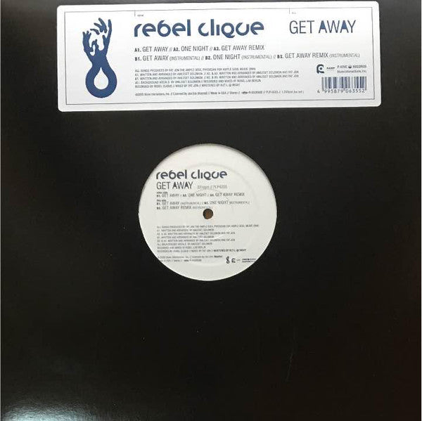 Rebel Clique : Get Away (12", Single)