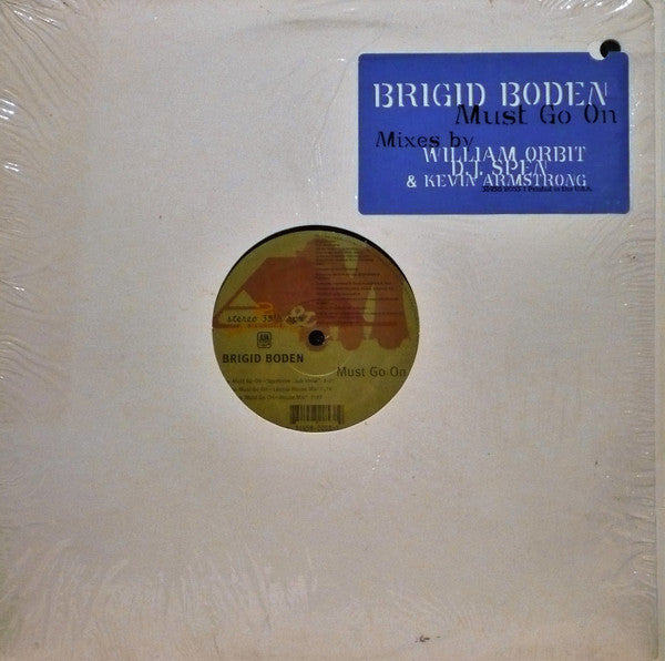 Brigid Boden : Must Go On (12")