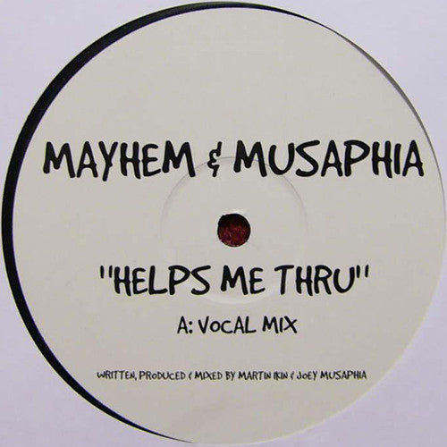 Musaphia & Mayhem : Helps Me Thru (12", Unofficial)