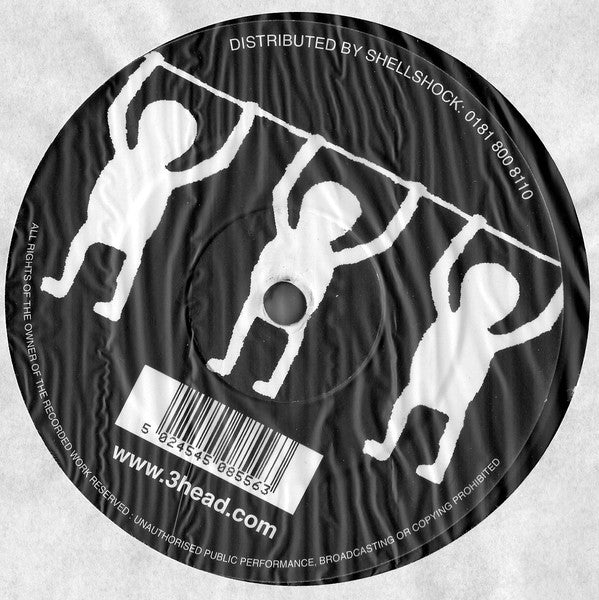 3 Head : Poem/Warning (12", Single)
