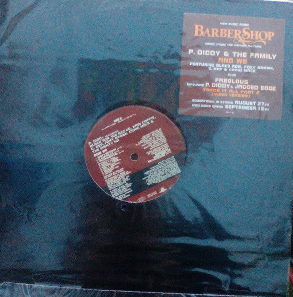 P. Diddy feat. Black Rob, Big Azz Ko, Kain Cioffie, G-Dep, Foxy Brown, Craig Mack & The Mighty Ha : And We / Trade It All (Part 2) (12", Single, Promo)