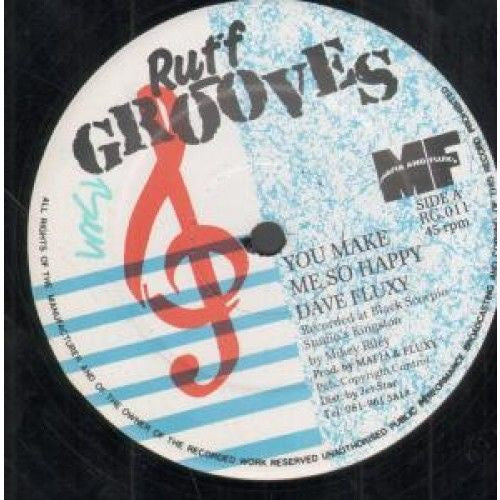 David "Fluxy" Heywood : You Make Me So Happy (12", Single)