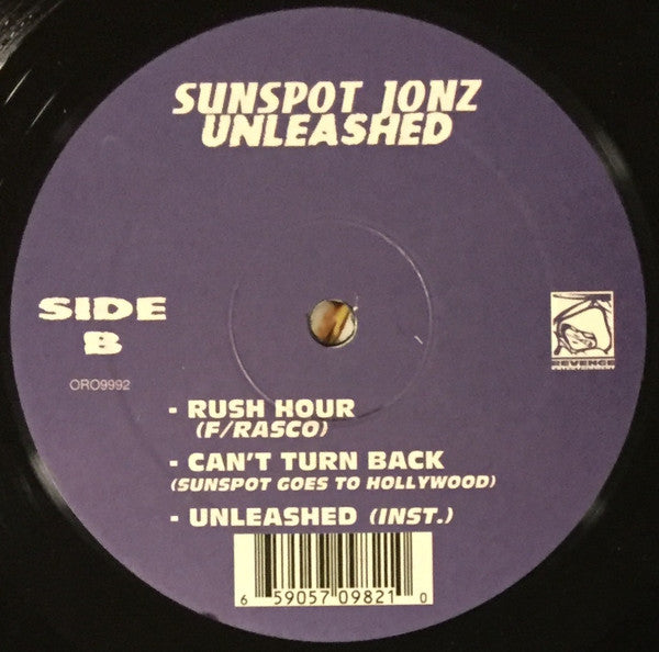 Sunspot Jonz : Unleashed (12")