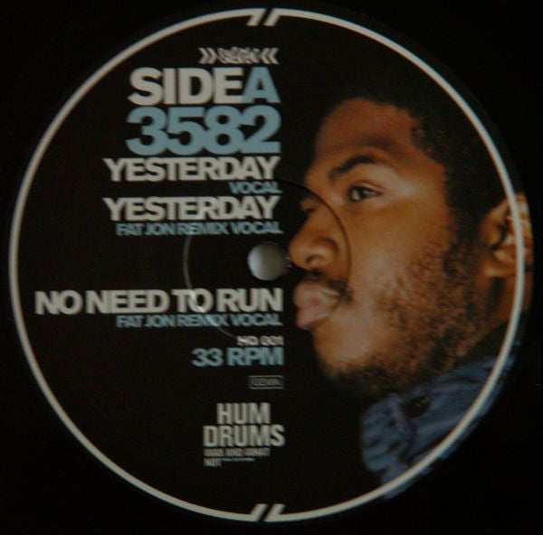 3582 : Yesterday (12", Blu)