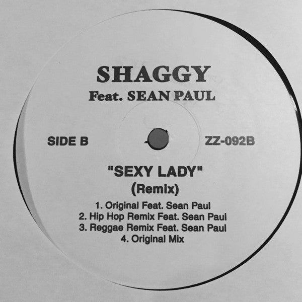 ToshaMakia / Shaggy : Be Yourself / Sexy Lady (Remix) (12", Unofficial)