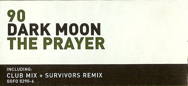 Dark Moon : The Prayer (12")