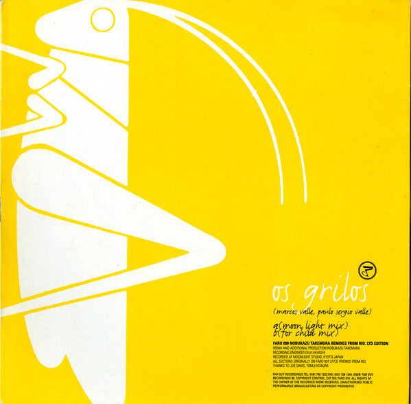 Friends From Rio : Nobukazu Takemura Remixes From Rio (12")