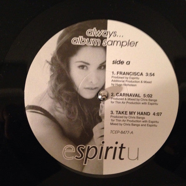 Espiritu : Always... Album Sampler (12", Smplr)