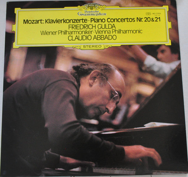 Wolfgang Amadeus Mozart â€?Friedrich Gulda, Wiener Philharmoniker, Claudio Abbado : Klavierkonzerte · Piano Concertos Nr. 20 & 21 (LP)