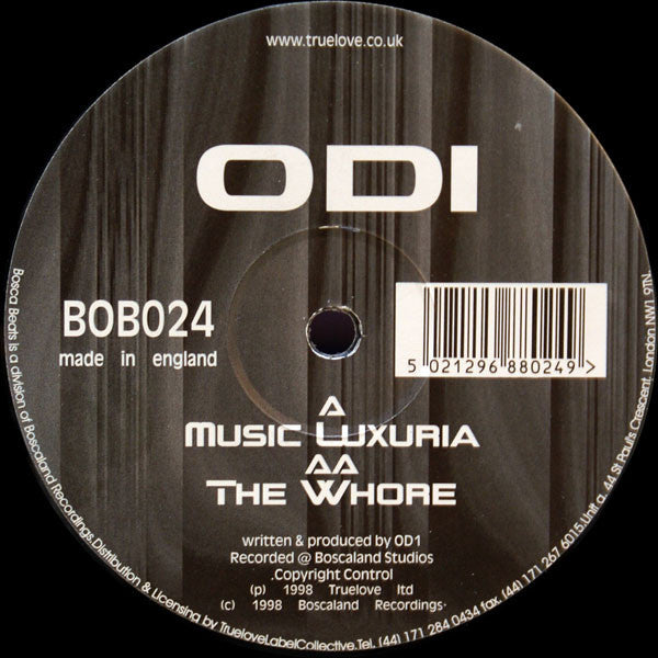 OD1 : Music Luxuria / The Whore (12")