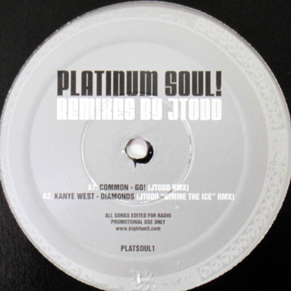 Various : Platinum Soul! Remixes By JTodd (12", Promo, Unofficial)