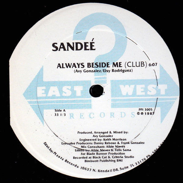 Sandee : Always Beside Me (12")