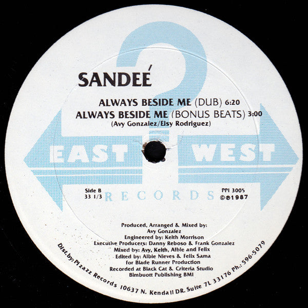 Sandee : Always Beside Me (12")