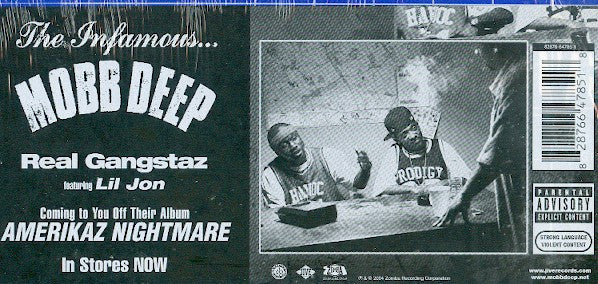 Mobb Deep : Real Gangstaz (12")