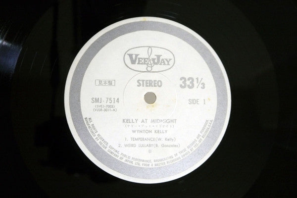 Wynton Kelly : Kelly At Midnight (LP, Album, RE)