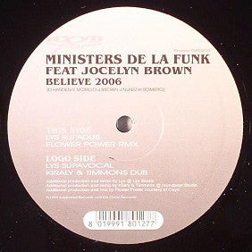 Ministers De-La-Funk : Believe 2006 (12", Promo)