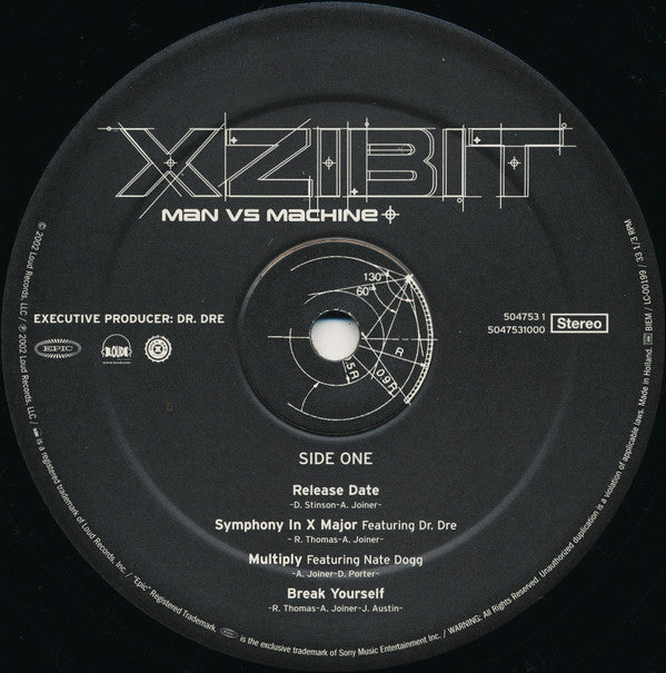 Xzibit : Man Vs Machine (2xLP, Album)
