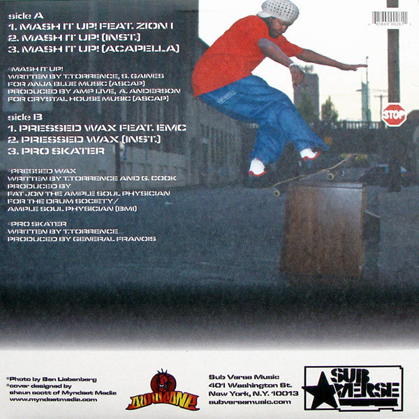 Bukue One : Mash It Up! / Pressed Wax (12")