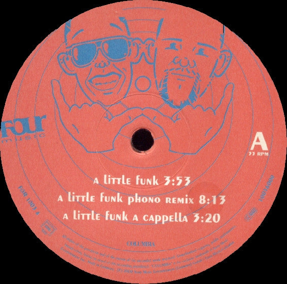 Turntablerocker : A Little Funk (12", Maxi)