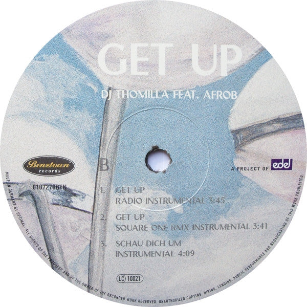 Thomilla Feat. Afrob : Get Up (12")