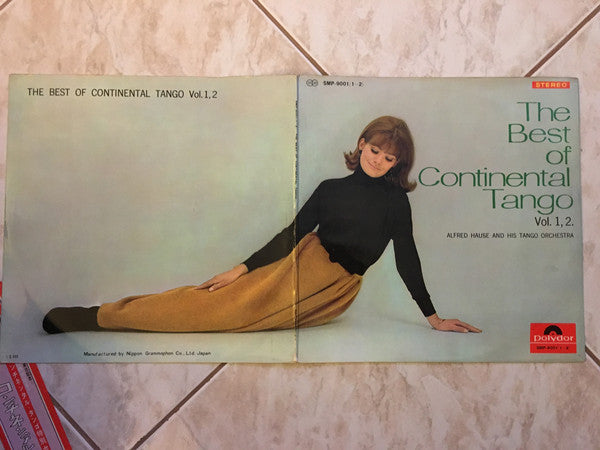 Alfred Hause And His Tango Orchestra : The Best Of Continental Tango Vol. 1 & 2 (LP, Album, Gat)