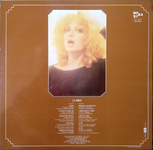 Mina (3) : La Mina (LP, Album)