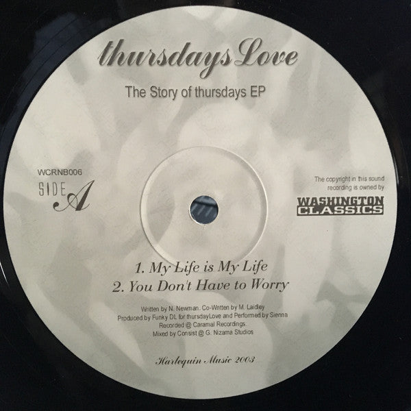 Thursdays Love : The Story Of Thursdays EP (12", EP)