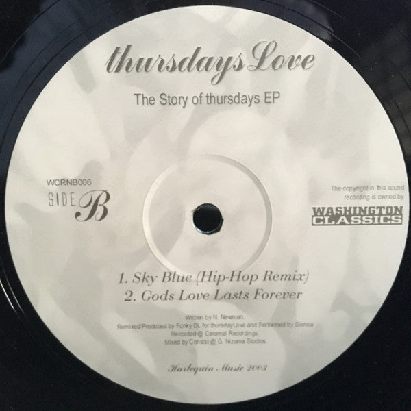 Thursdays Love : The Story Of Thursdays EP (12", EP)