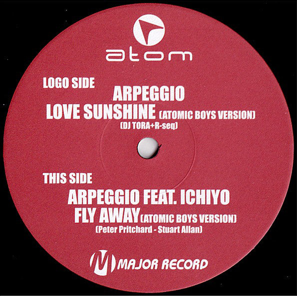 Arpeggio (5) : Love Sunshine / Fly Away (12")