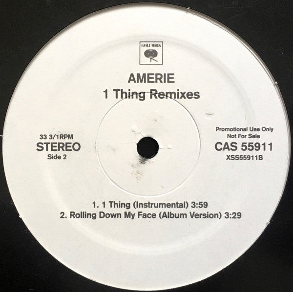 Amerie : 1 Thing Remixes (12", Promo)