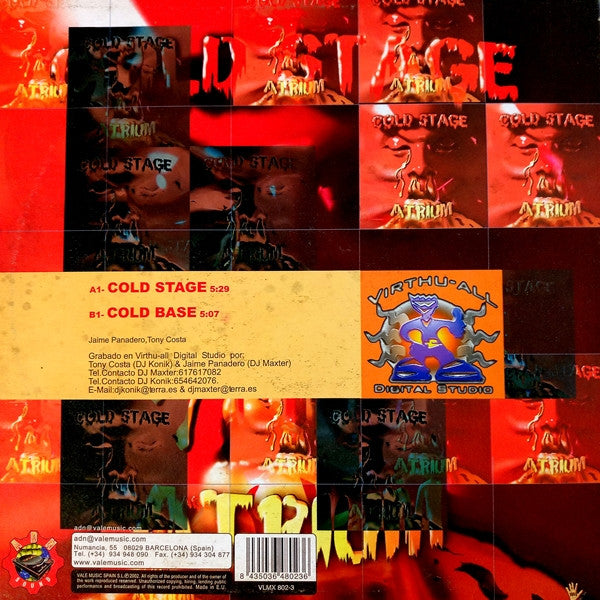 Atrium (4) : Cold Stage (12")